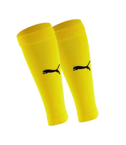 Chaussettes de Protection Tibia Jaune Homme Puma Spiral - 35/38