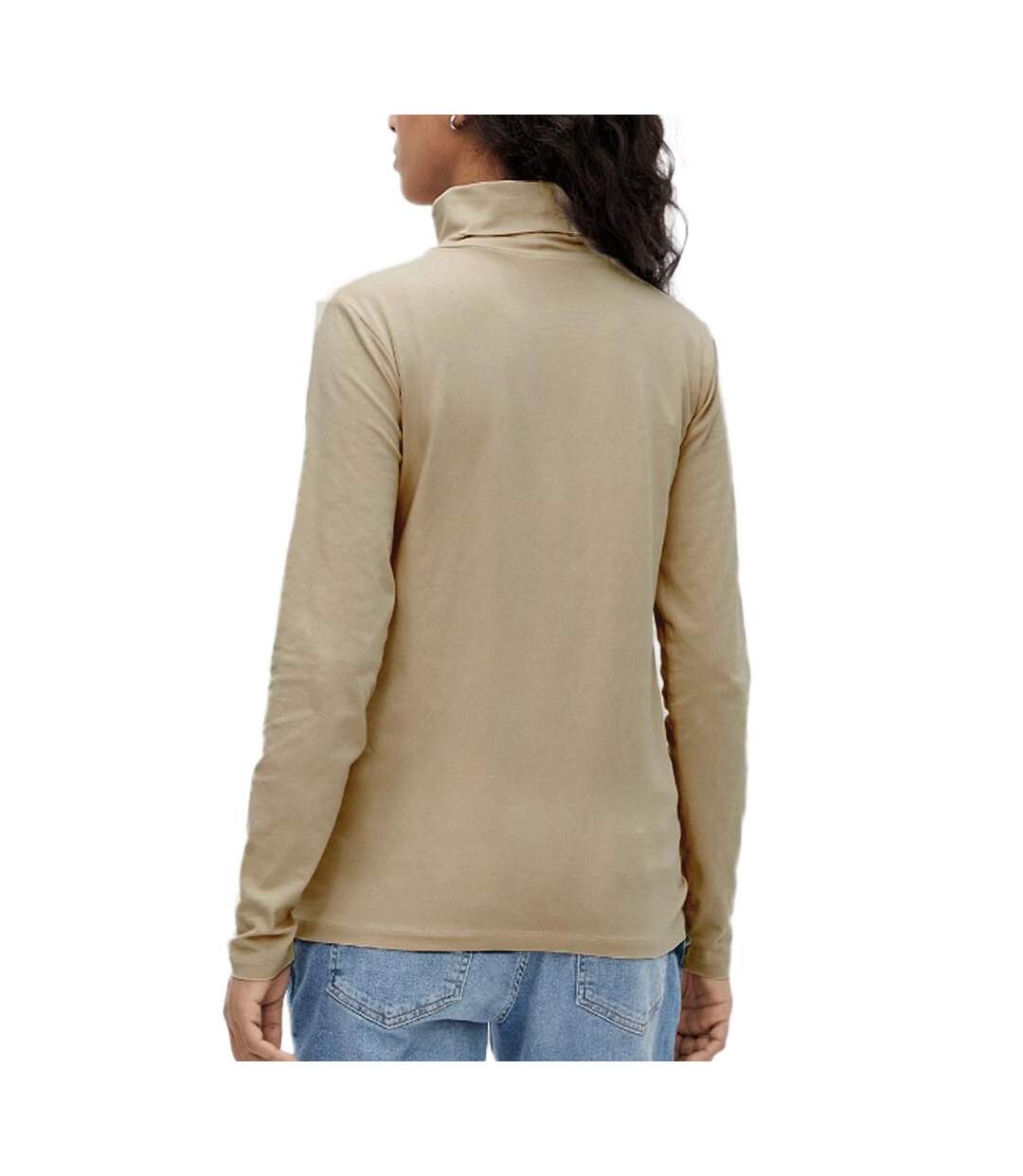 T-Shirt de grossesse beige femme mamaliciousmia-2