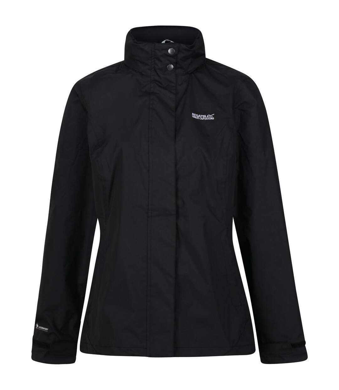Great Outdoors Womens/ladies Daysha Waterproof Shell Jacket Black Regatta-1