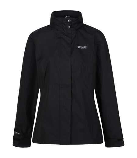 Great Outdoors Womens/ladies Daysha Waterproof Shell Jacket Black Regatta