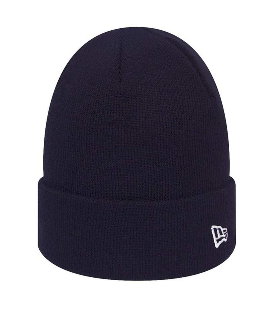 Unisex adult flag knitted beanie navy New Era-1