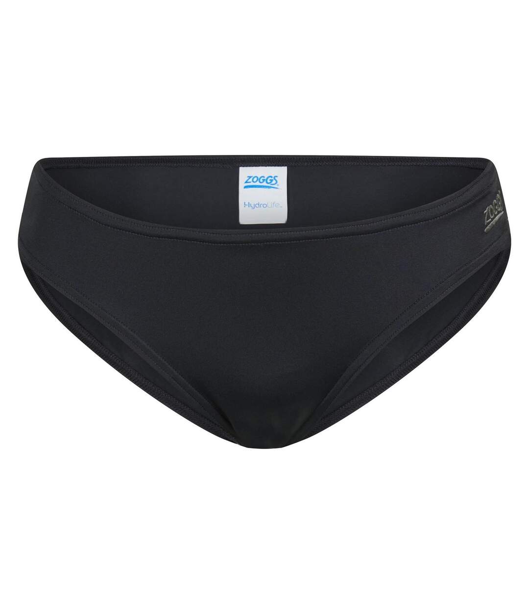 Womens/ladies Tahiti Low Rise Swim Briefs Black Zoggs-1