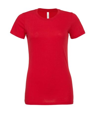 Bella + Canvas Womens/Ladies Jersey Short-Sleeved T-Shirt (Red) - UTBC4717