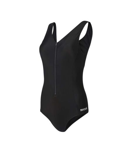 Womens/ladies Wakefield One Piece Swimsuit Black Regatta