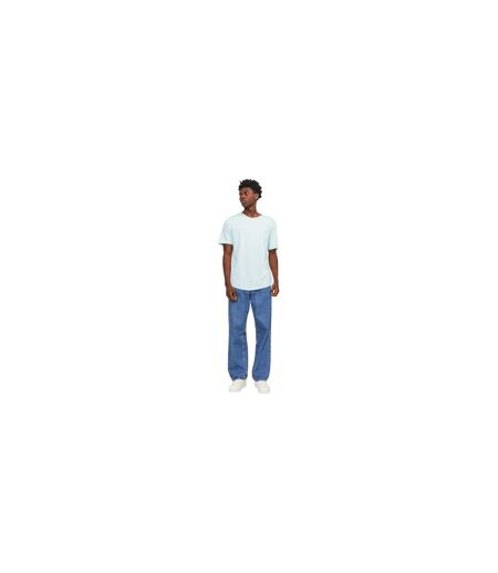 T-shirt Motif/style Uni Homme Bleu Mer Jack And Jones