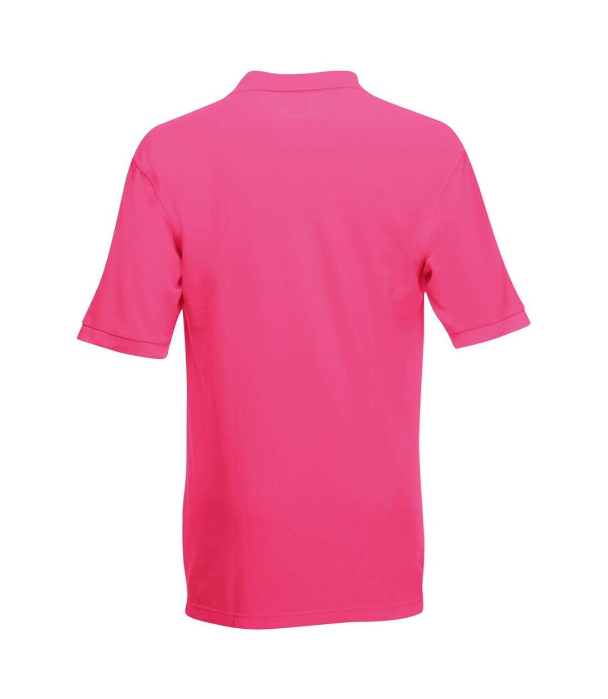 Fruit Of The Loom Premium Mens Short Sleeve Polo Shirt (Fuchsia) - UTBC1381