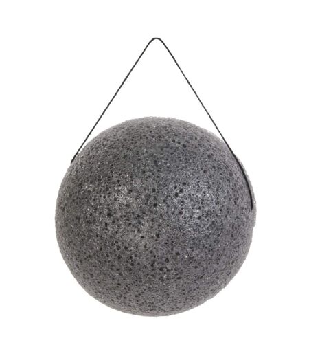 Éponge Konjac Nettoyage 6cm Noir