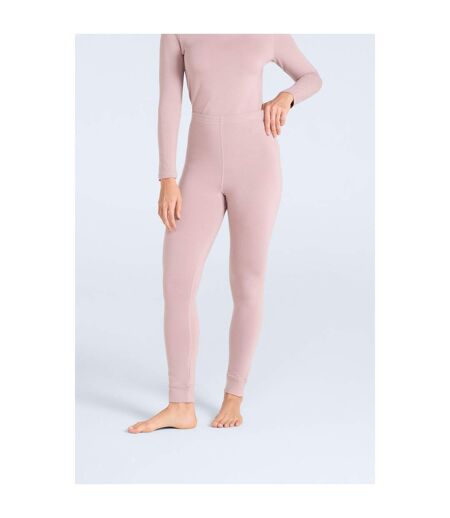 Womens/ladies Blaze Base Layer Bottoms Taupe Animal