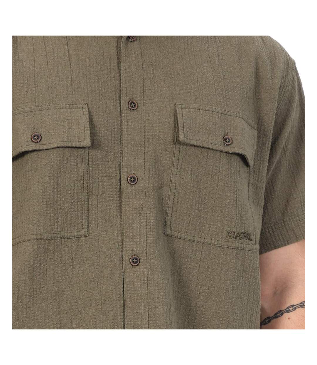 Chemise kaki homme kaporal bestye-3