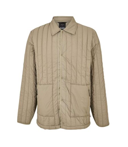 Mens Banja Relaxed Fit Overshirt Driftwood Rains
