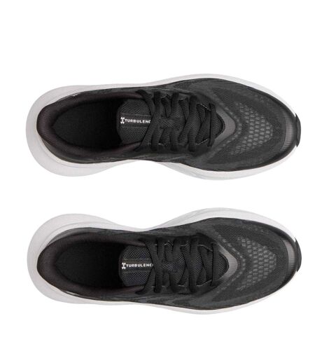 Baskets Armour Charged+ Turbulence Femme Noir Blanc Under Armour
