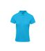 Premier Womens/Ladies Coolchecker Plus Polo Shirt (Turquoise) - UTPC6467