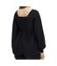 Blouse Noir Femme Noir Mamalicious Leloisa - L