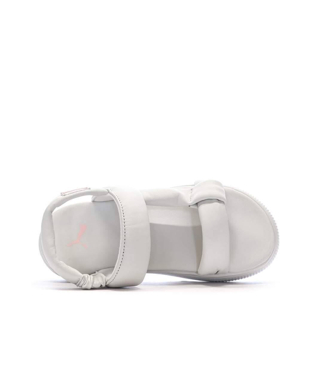 Sandales blanches femme puma suede mayu-4