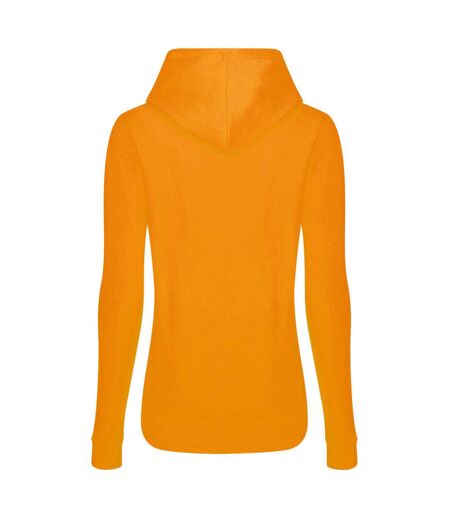 AWDis Just Hoods Womens/Ladies Girlie College Pullover Hoodie (Orange Crush) - UTRW3481