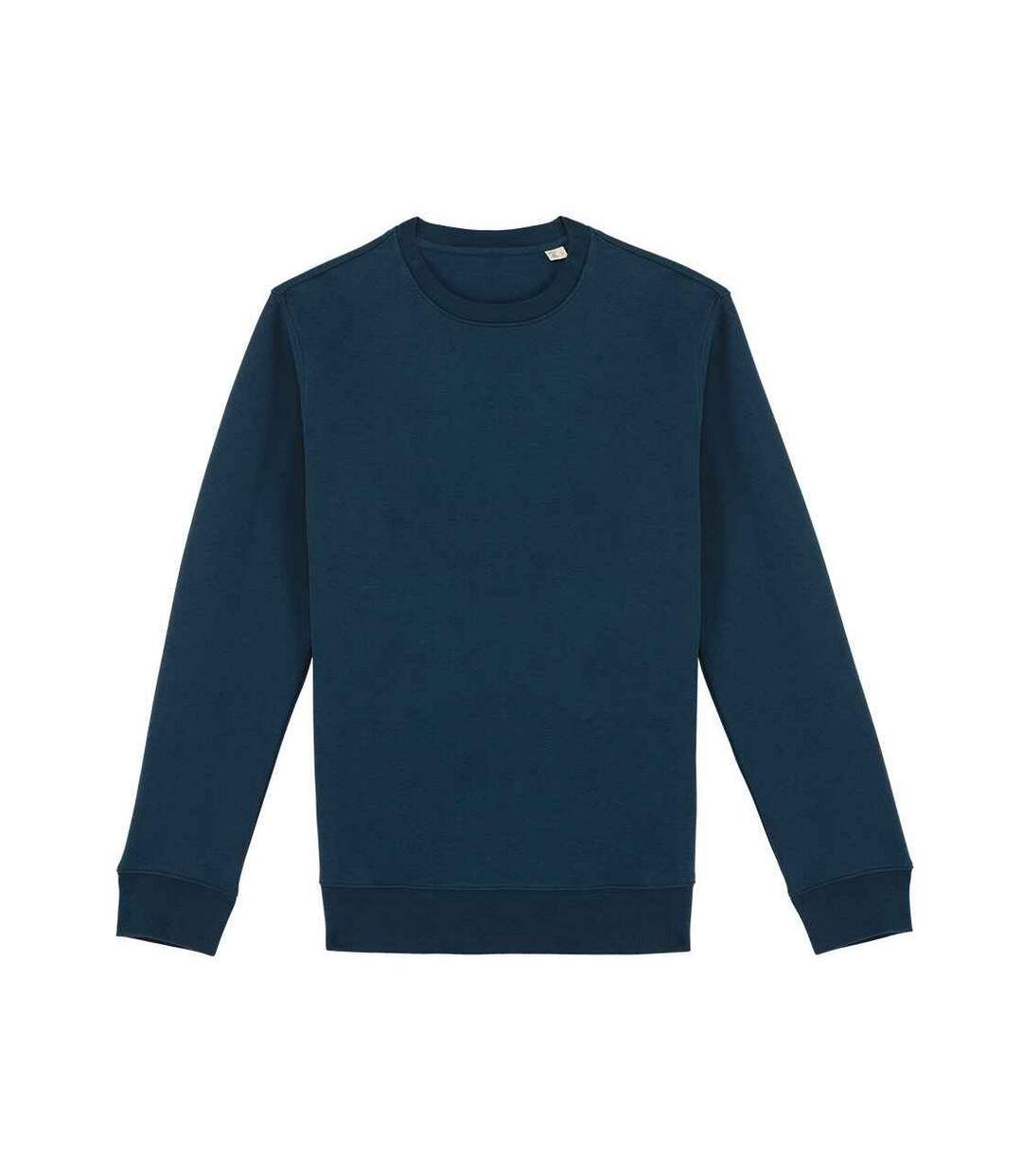 Unisex adult crew neck sweatshirt peacock blue Native Spirit-1
