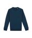 Unisex adult crew neck sweatshirt peacock blue Native Spirit-1
