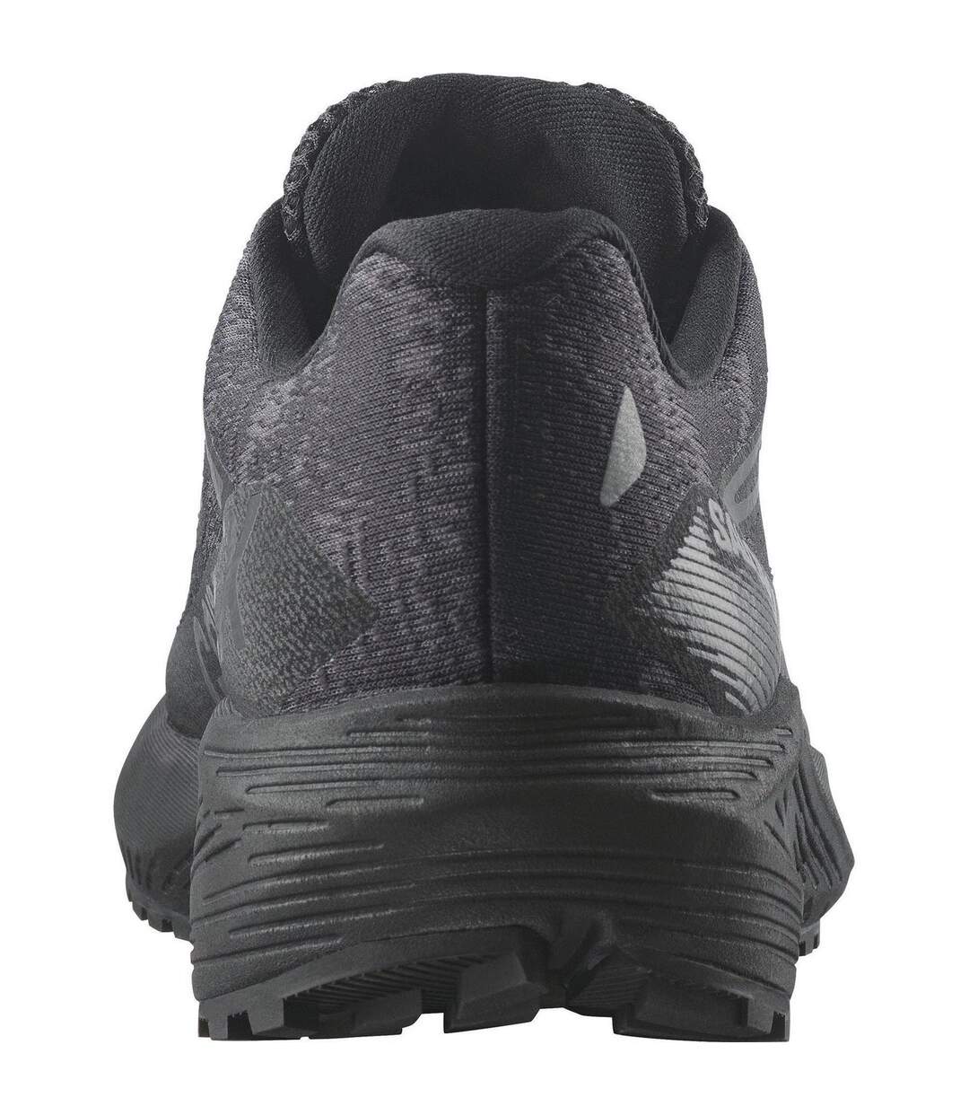 Womens/ladies Flow Gravel Gtx Trail Running Shoes Black Salomon-2