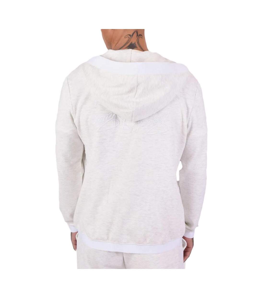 Sweat zippé blanc homme project x paris 2230164 - l-2