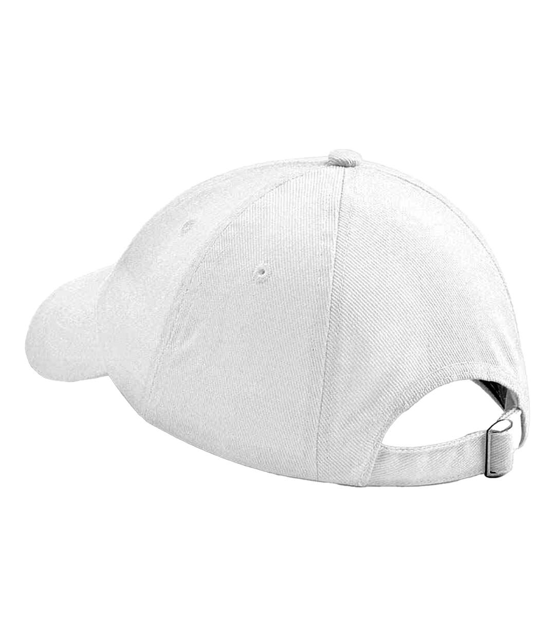 Casquette de baseball blanc Beechfield-2