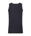 Mens athletic vest top deep navy Fruit of the Loom