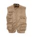 SOLS Wild Unisex Full Zip Waistcoat Bodywarmer Jacket (Rope) - UTPC354