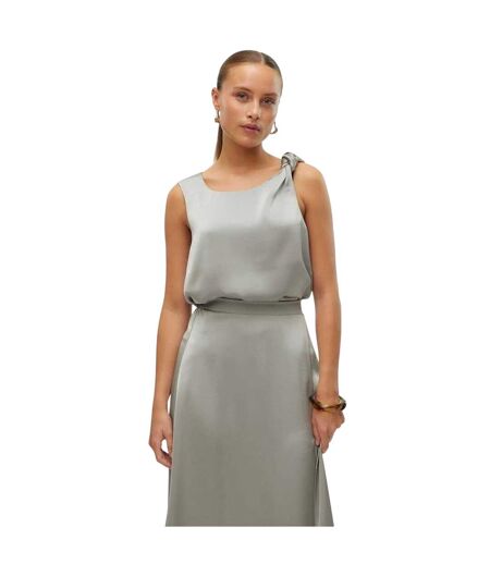 Débardeur Motif/style À Nœud Rita Femme Vert Vero Moda