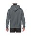Sweat À Capuche Homme Charbon Gildan-3