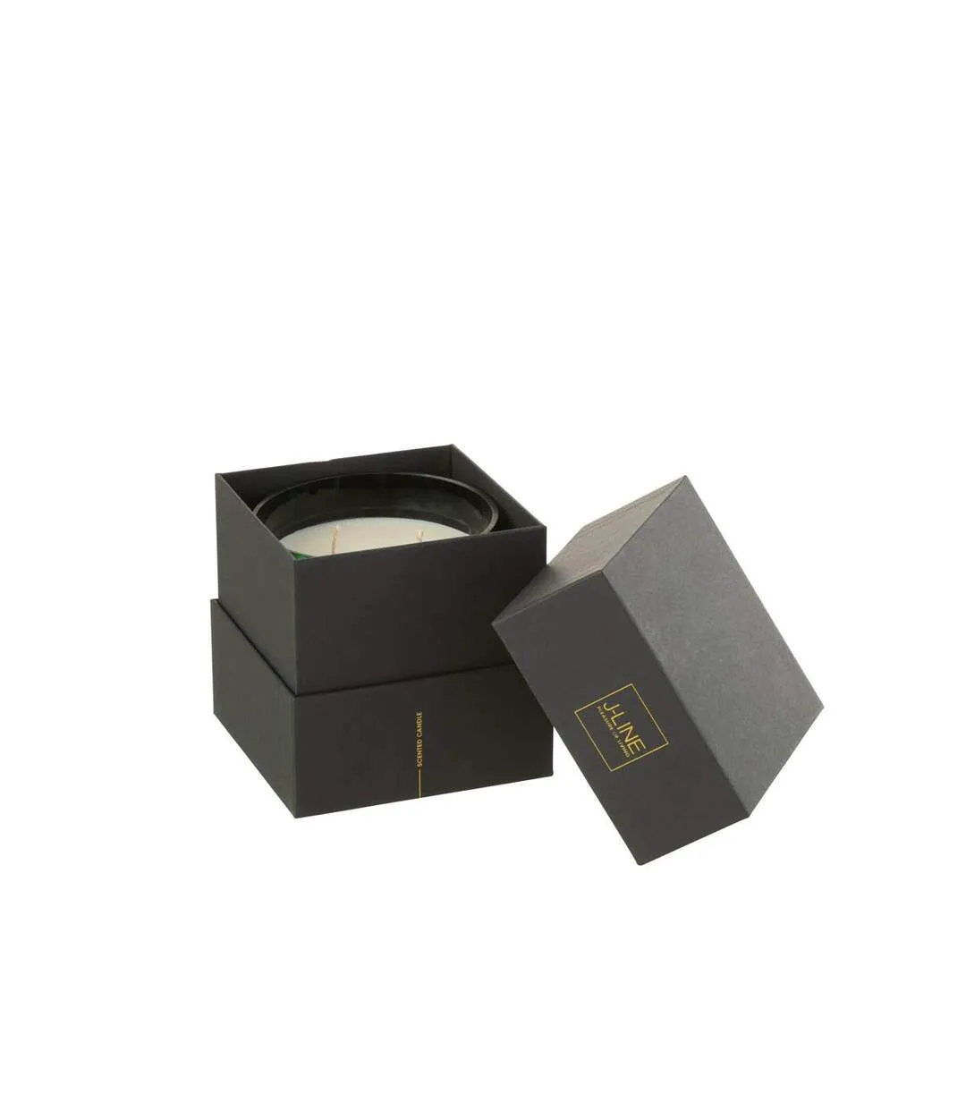 Bougie Parfumée Noa 12cm Bois de Santal Vert-3