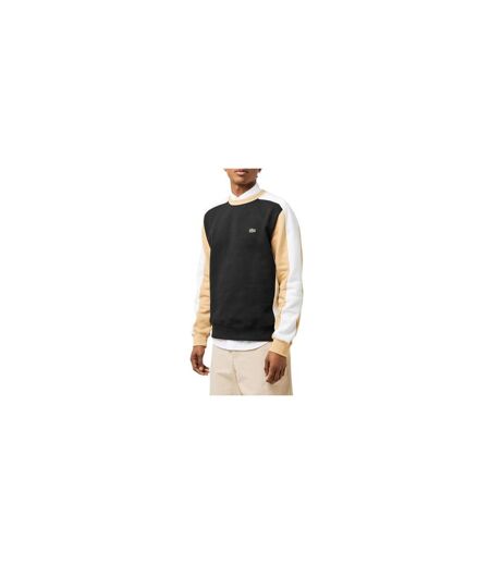 Mens Colour Block Sweatshirt Black Lacoste