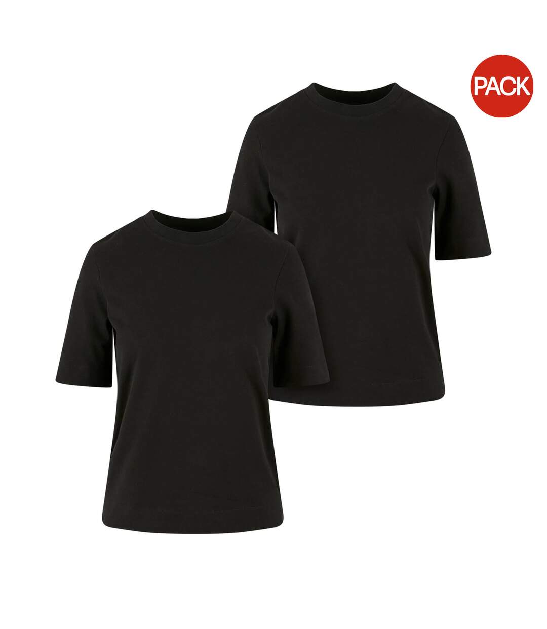T-shirts Motif/style Classique Femme Noir Urban Classics-1