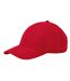 Casquette De Baseball Performance Rouge Beechfield-2