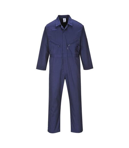 Mens Liverpool Zipped Overalls Navy Portwest