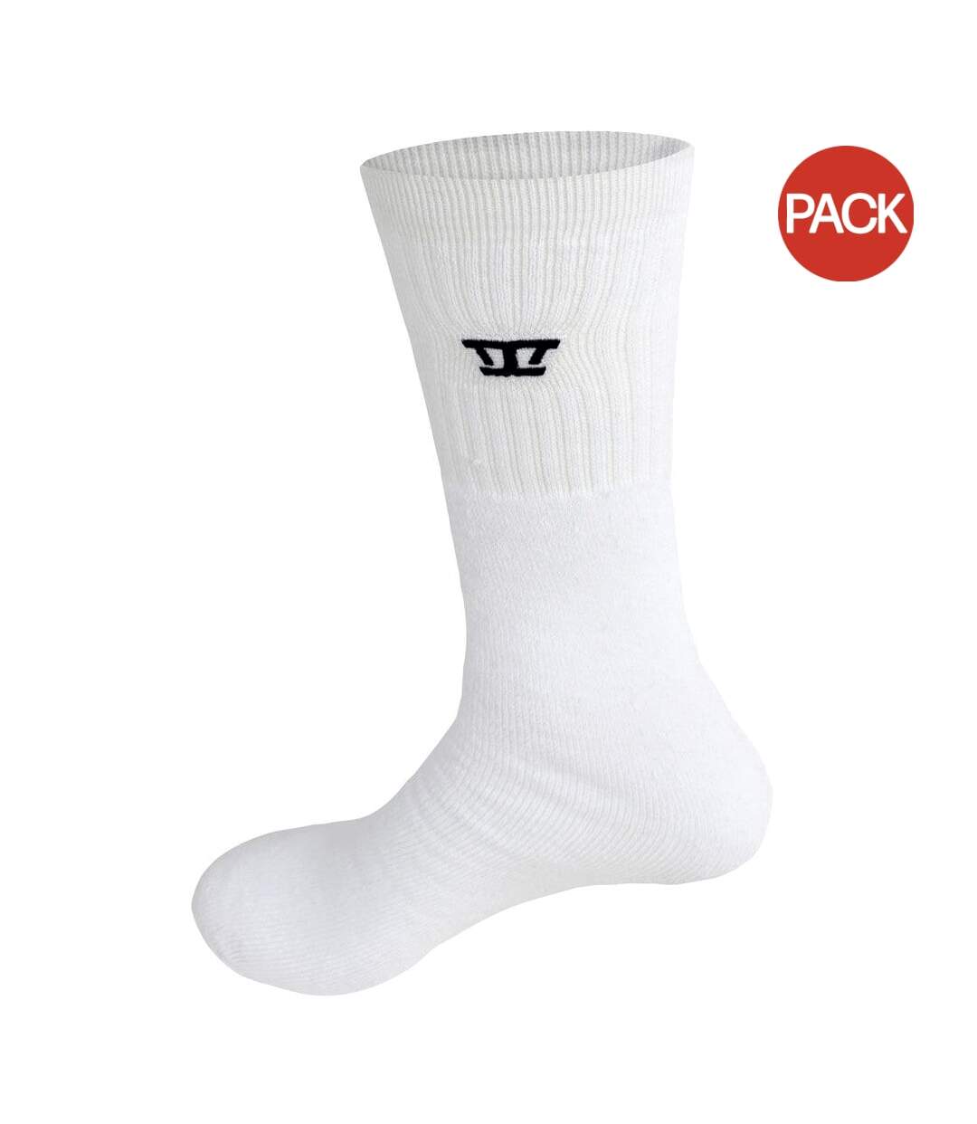 Chaussettes d555 logan homme blanc Duke-1