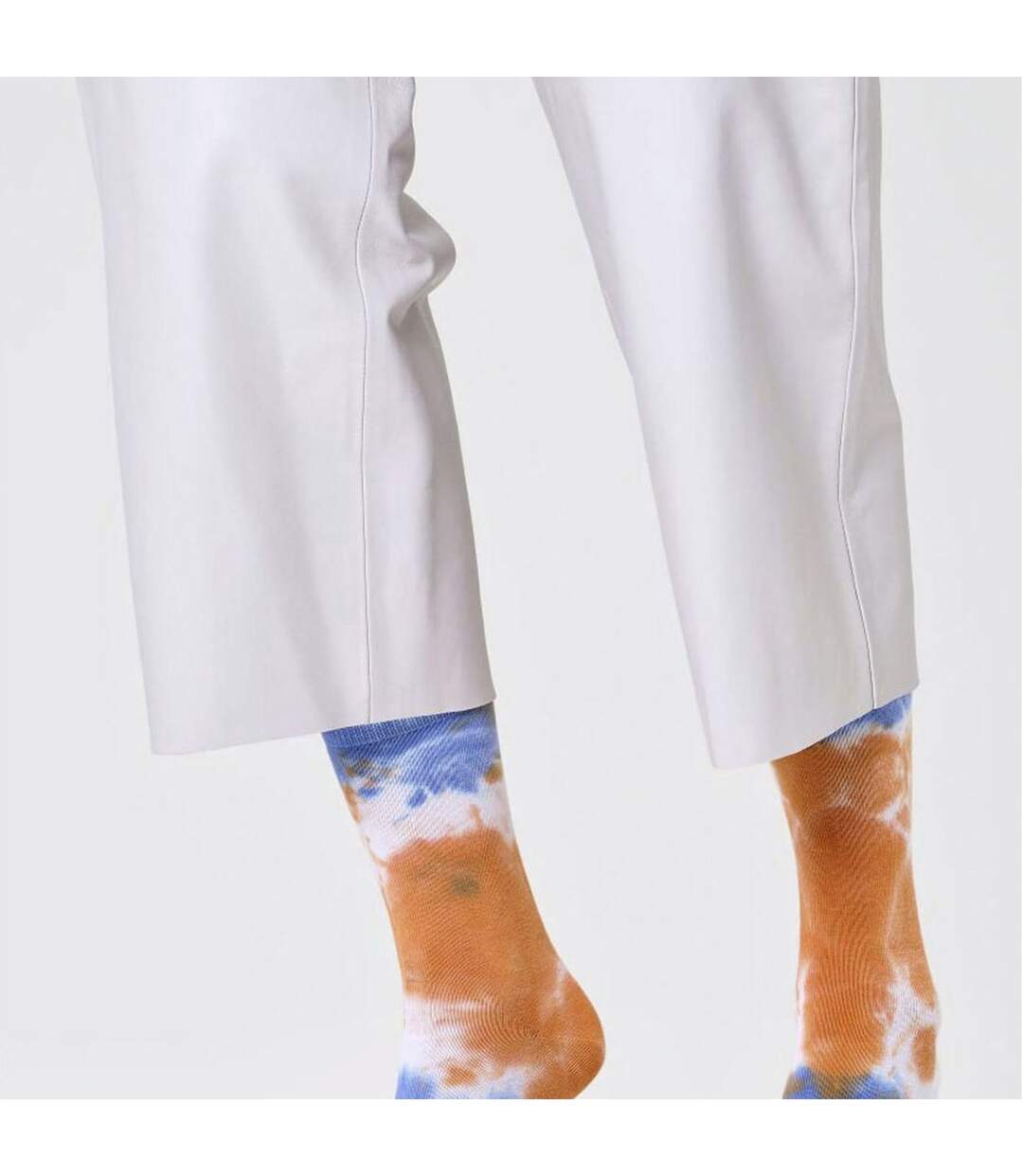 1 Pack Multi-Coloured Tie Dye Socks for Men and Women-4