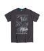 T-shirt Motif/style Quadrillage Galaxy Adulte Charbon Star Wars-1