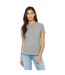 T-shirt femme gris Bella + Canvas-4