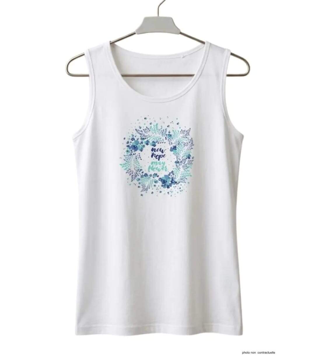 Débardeur M2120A MAYFLOWER – Top en coton jersey sérigraphié au confort respirant-2