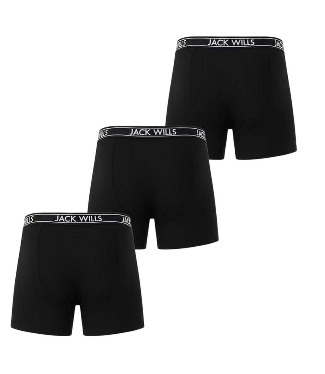 Lot De 3  Boxers Homme Noir Jack Wills-3