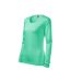 T-shirt Manches Longues Femme Vert Clair Malfini-3