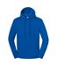 Sweat À Capuche Iconic Premium Adulte Bleu Roi Fruit Of The Loom-1