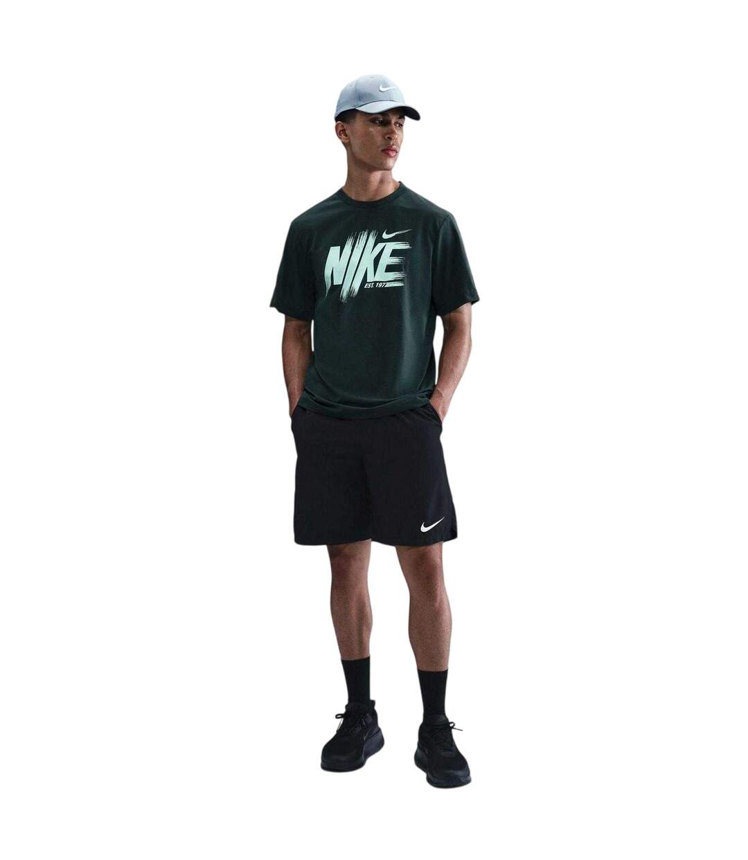 Mens Dri-fit T-shirt Seaweed Mint Green Nike-1