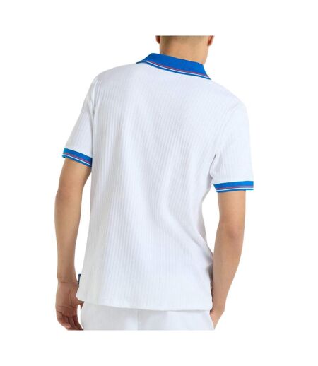 T-shirt de tennis blanc/bleu homme umbro brillante - l