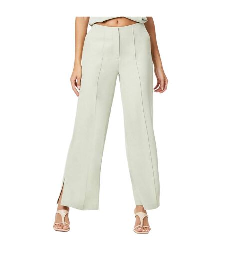 Pantalon femme vert de gris Principles