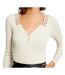 Pull Ecru Femme Morgan Myu - S