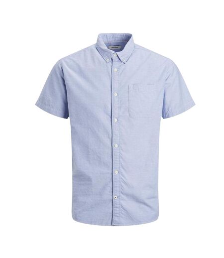 Chemisette bleu clair homme jack & jones hoxford shirt