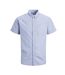 Chemisette bleu clair homme jack & jones hoxford shirt-1