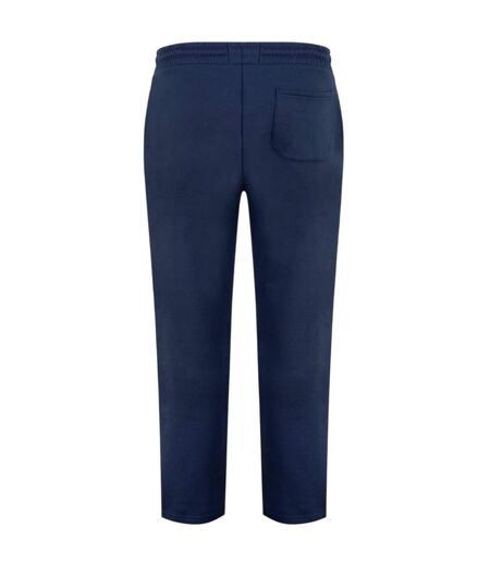 Mens Fleece Joggers Navy Firetrap