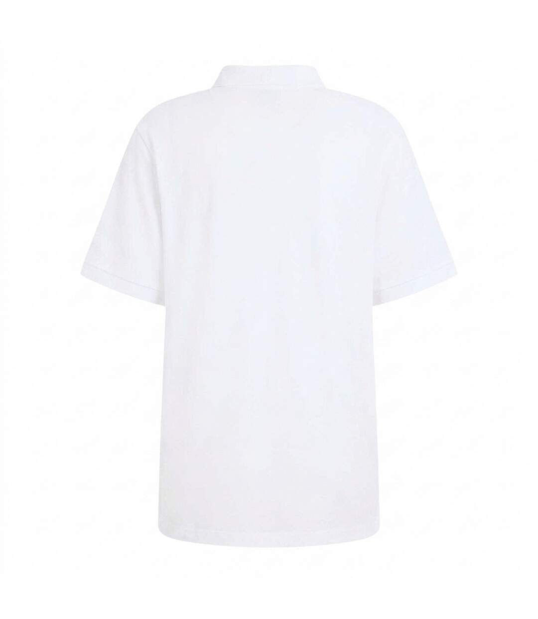 Mens Team Club Marl Polo Shirt White Nike-2