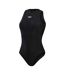 Womens/ladies Hydrasuit One Piece Swimsuit Black Speedo-1